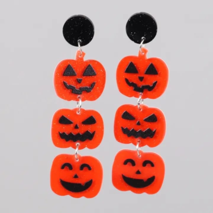Aretes de calabazas