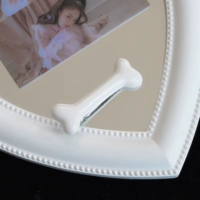 Gancho de huesito blanco