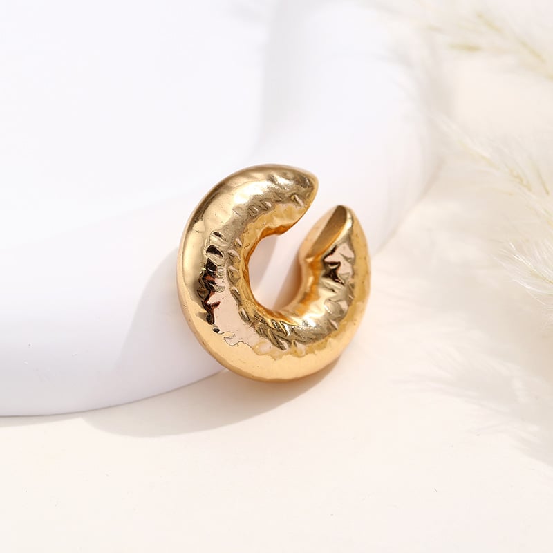 Hoops dorado con textura