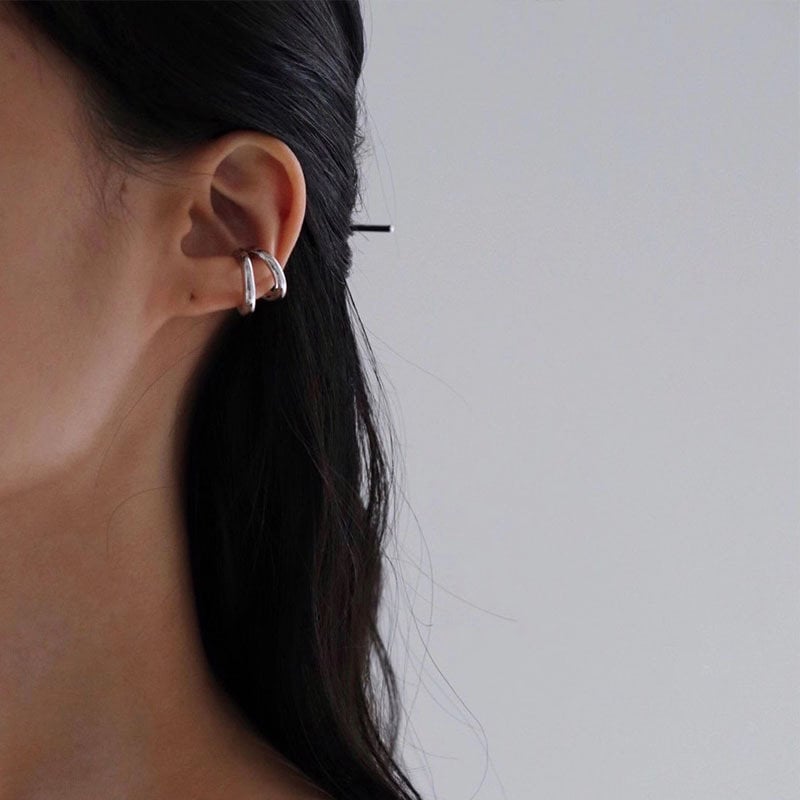 Cuff plateado
