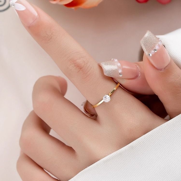 Anillo de compromiso talla 6