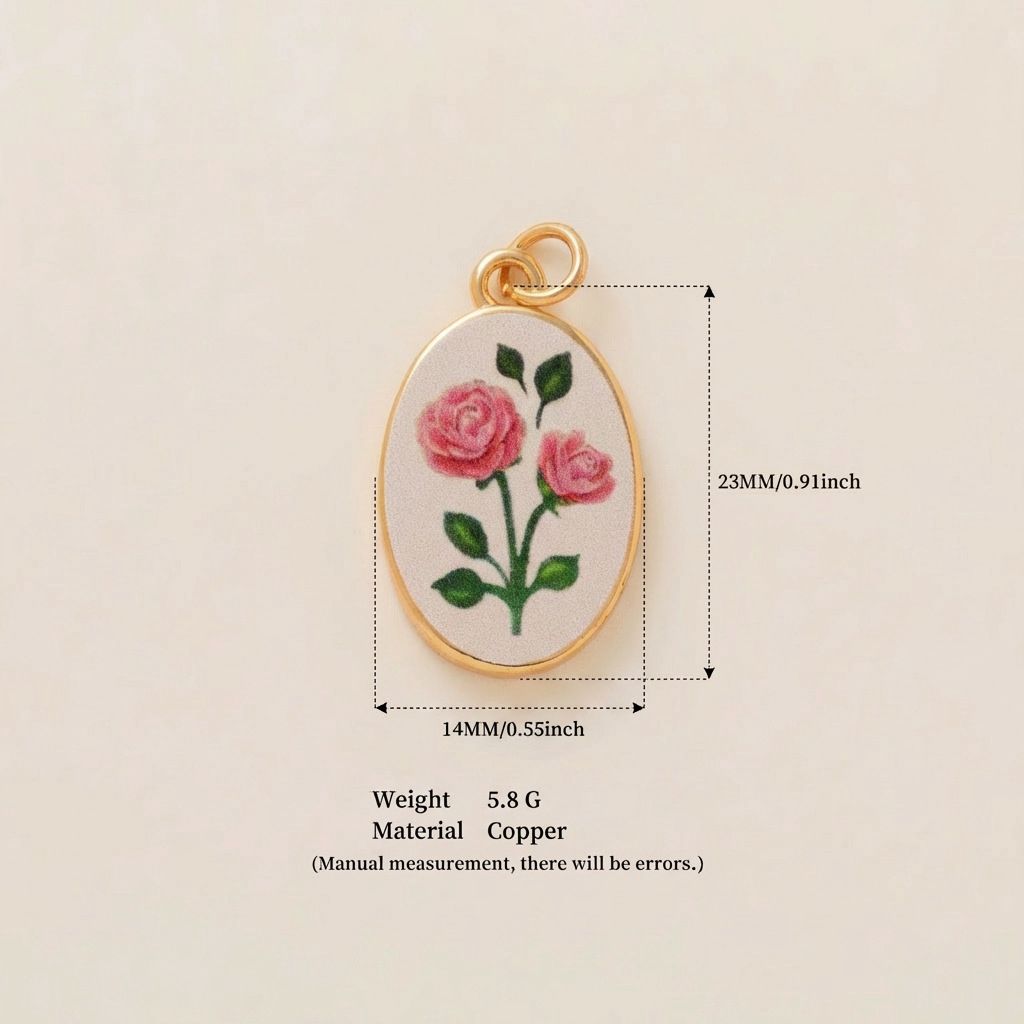 Charm de rosas